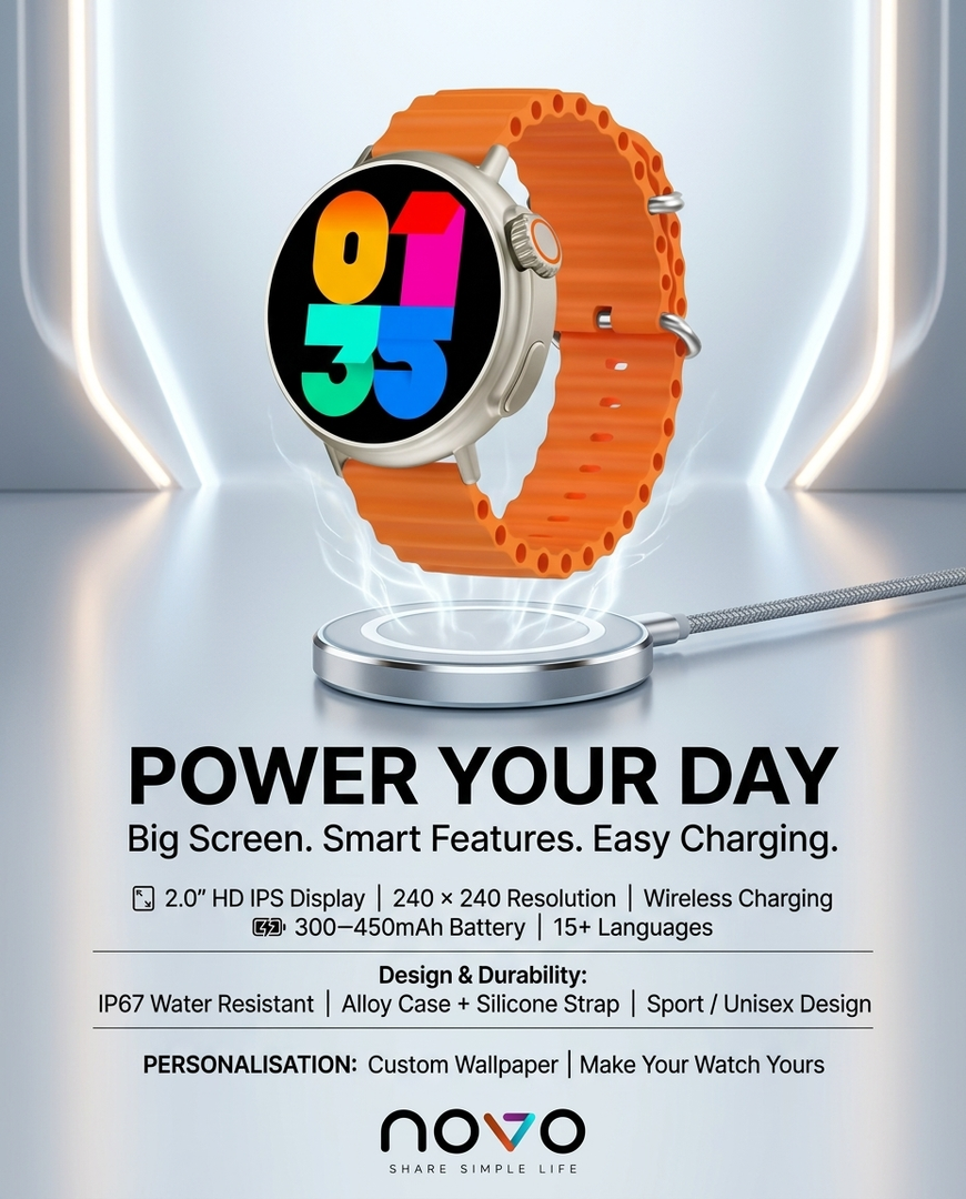 novo TrailBlazer Smartwatch