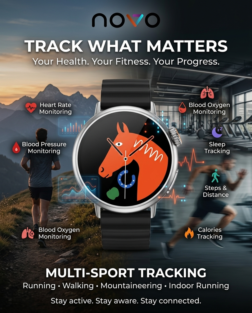 novo TrailBlazer Smartwatch