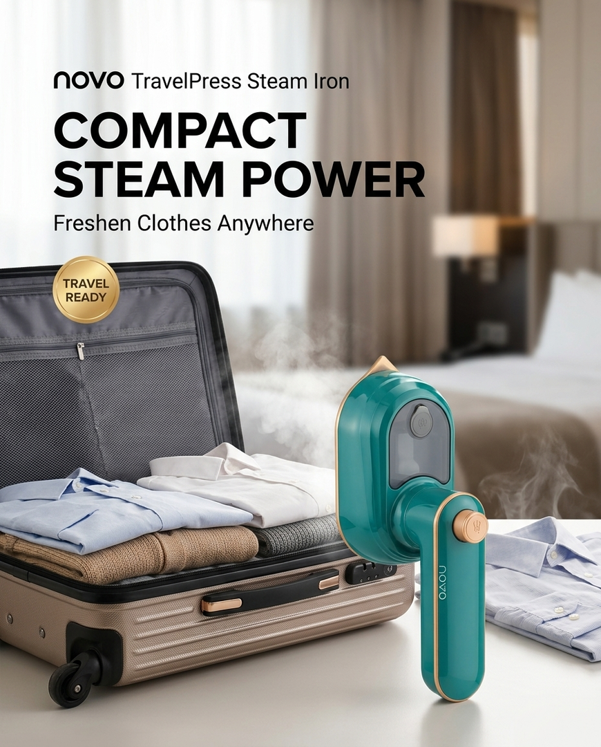 novo TravelPress Steam Iron