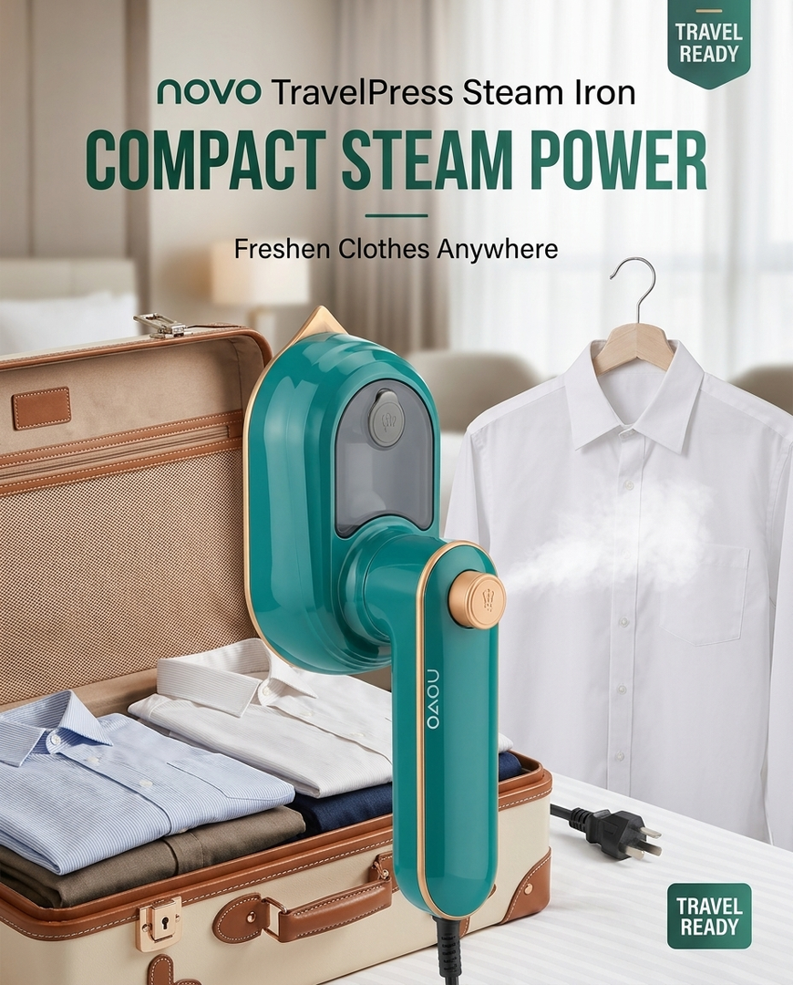 novo TravelPress Steam Iron