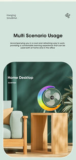 Load image into Gallery viewer, Novo Colorful Moon Fan