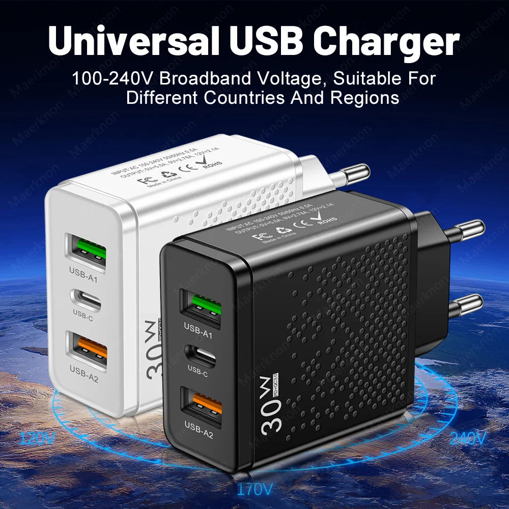 novo 30W USB Fast Charger