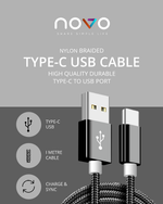Load image into Gallery viewer, Novo DataFlow Type-C USB Fast Charging Data Cable