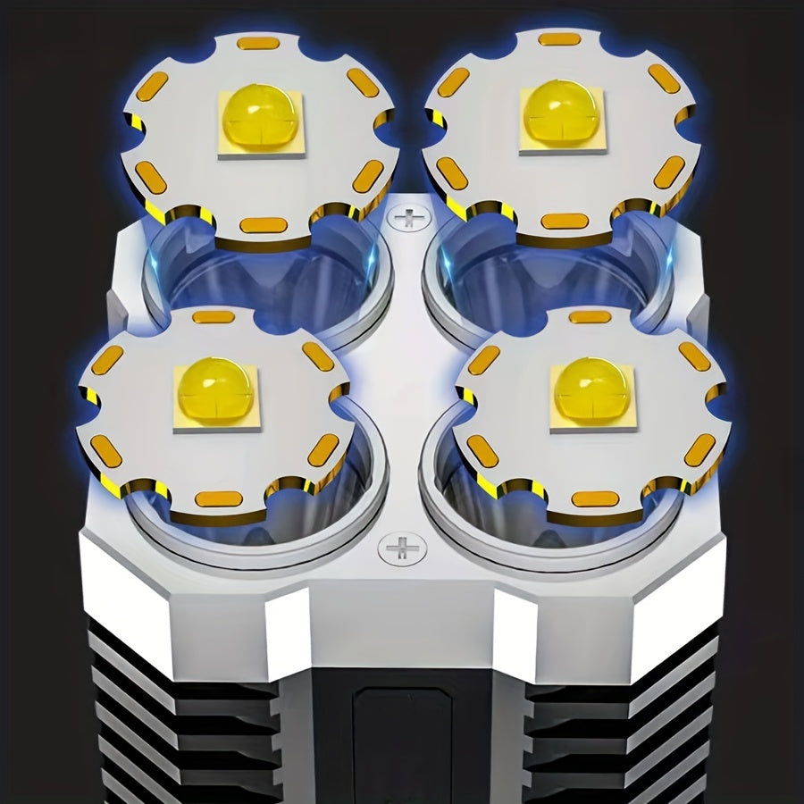 Novo Rechargeable LED Flashlight (4 Core Lights)