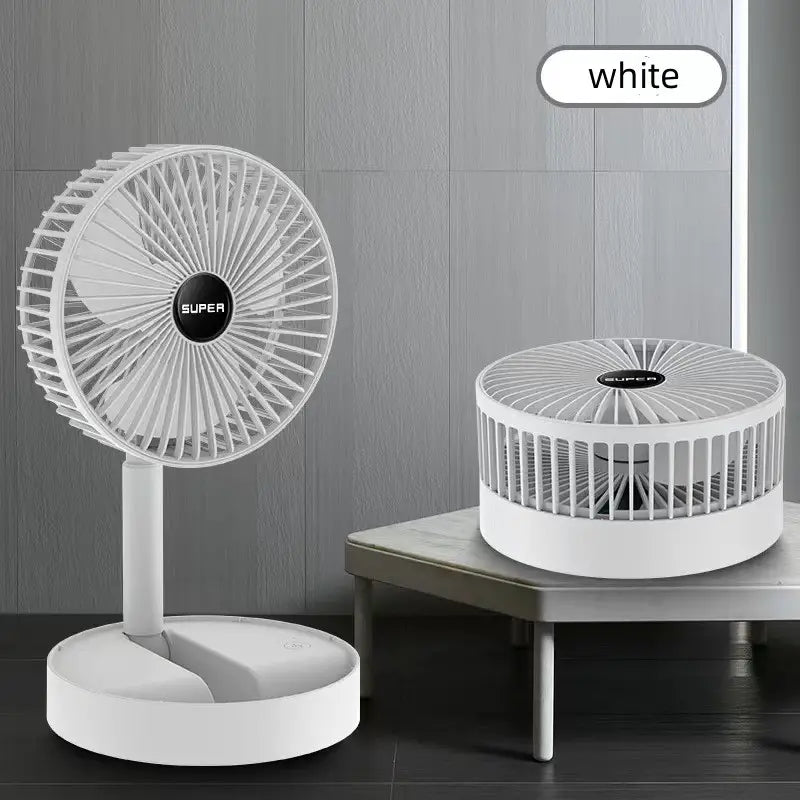 Novo FlexFlow adjustable rechargeable table Fan
