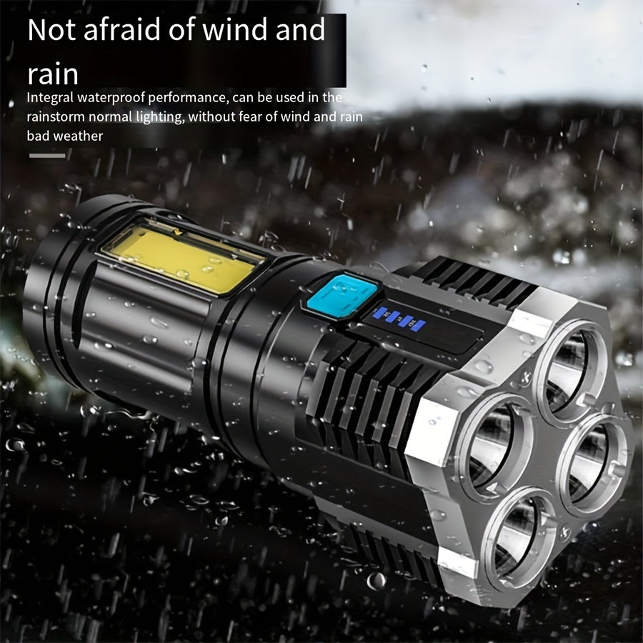 Novo Rechargeable LED Flashlight (4 Core Lights)