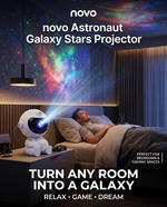 Load image into Gallery viewer, novo Astronaut Galaxy Stars Projector