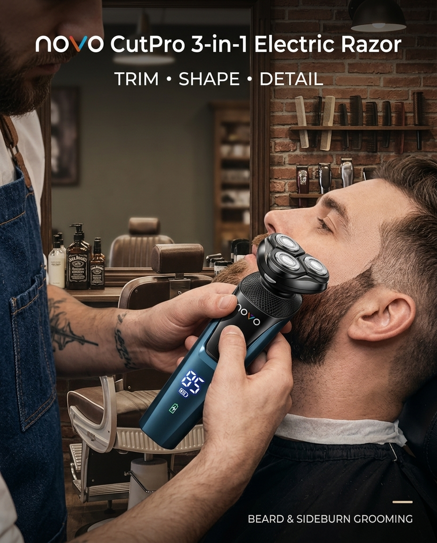 novo CutPro 3-in-1 Electric Razor