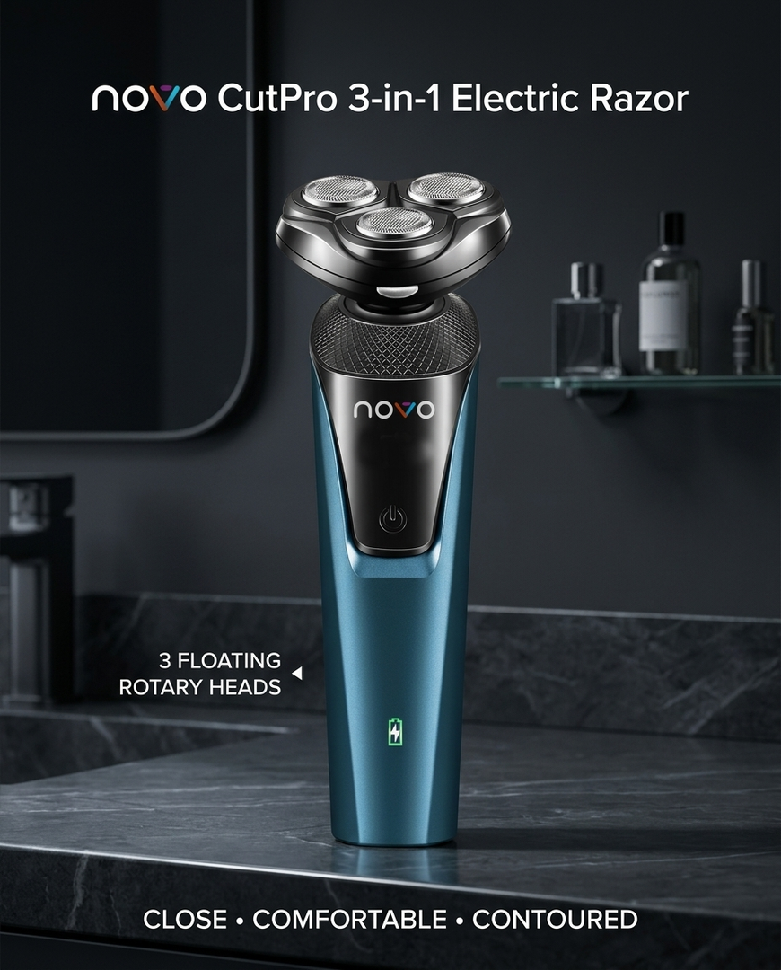novo CutPro 3-in-1 Electric Razor