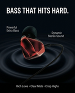 Load image into Gallery viewer, novo Extra Bass Wired Stereo Earphone