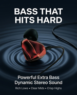 Load image into Gallery viewer, novo Extra Bass Wired Stereo Earphone