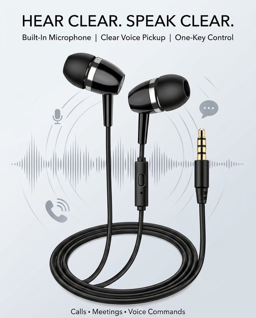novo Universal Wired Earphone