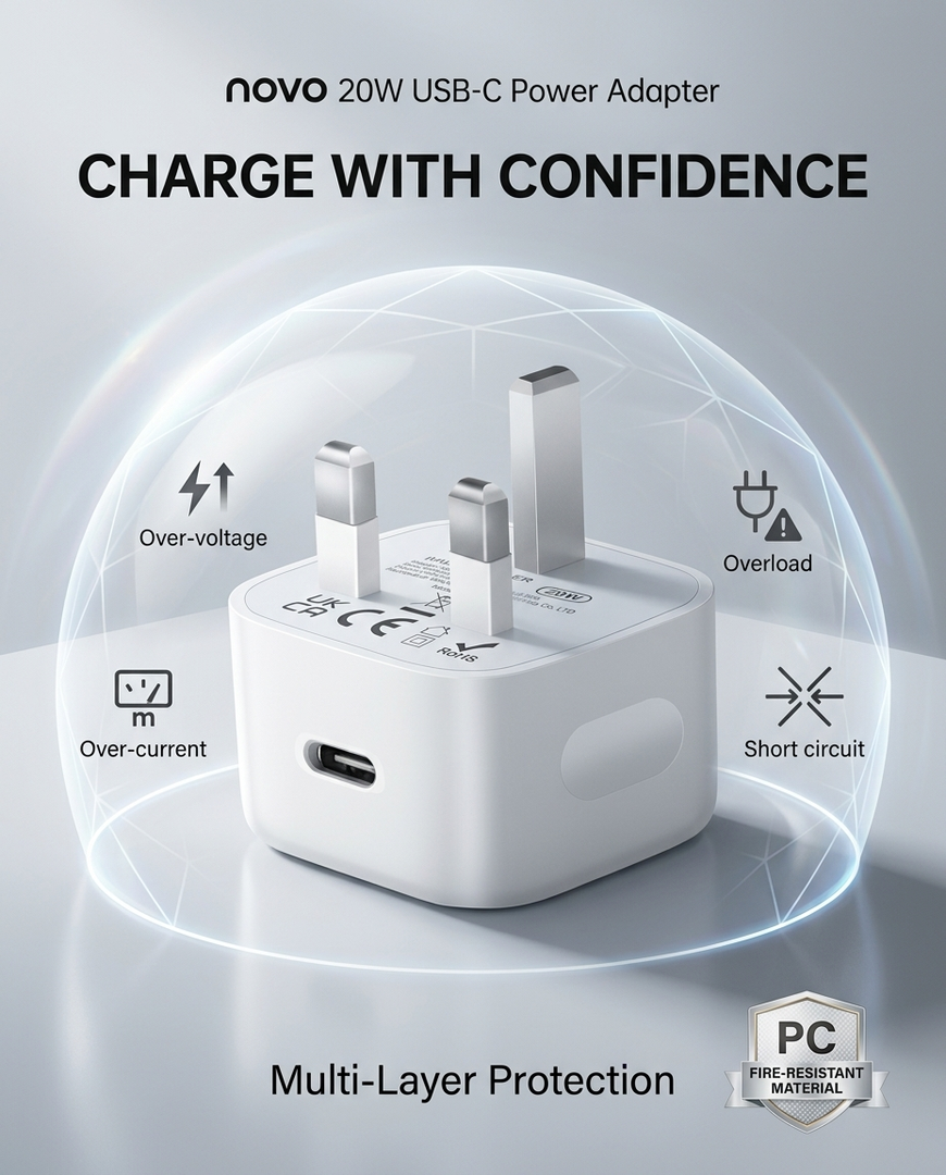 novo 20W USB-C Power Adapter