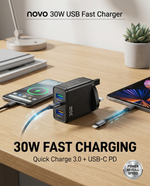 Load image into Gallery viewer, novo 30W USB Fast Charger