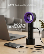 Load image into Gallery viewer, novo Bladeless Handheld Fan