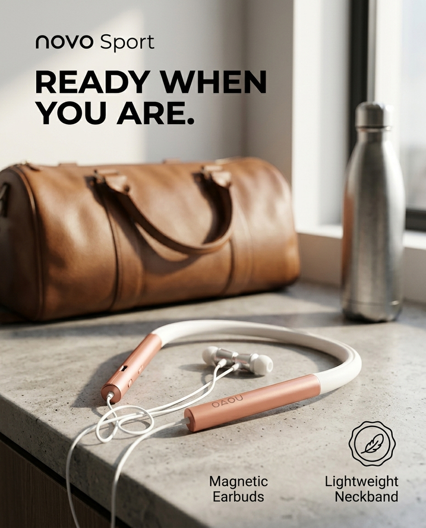 novo Bluetooth Wireless Sport Earphones