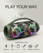 Load image into Gallery viewer, novo Boombox3 Mini Wireless Bluetooth Speaker