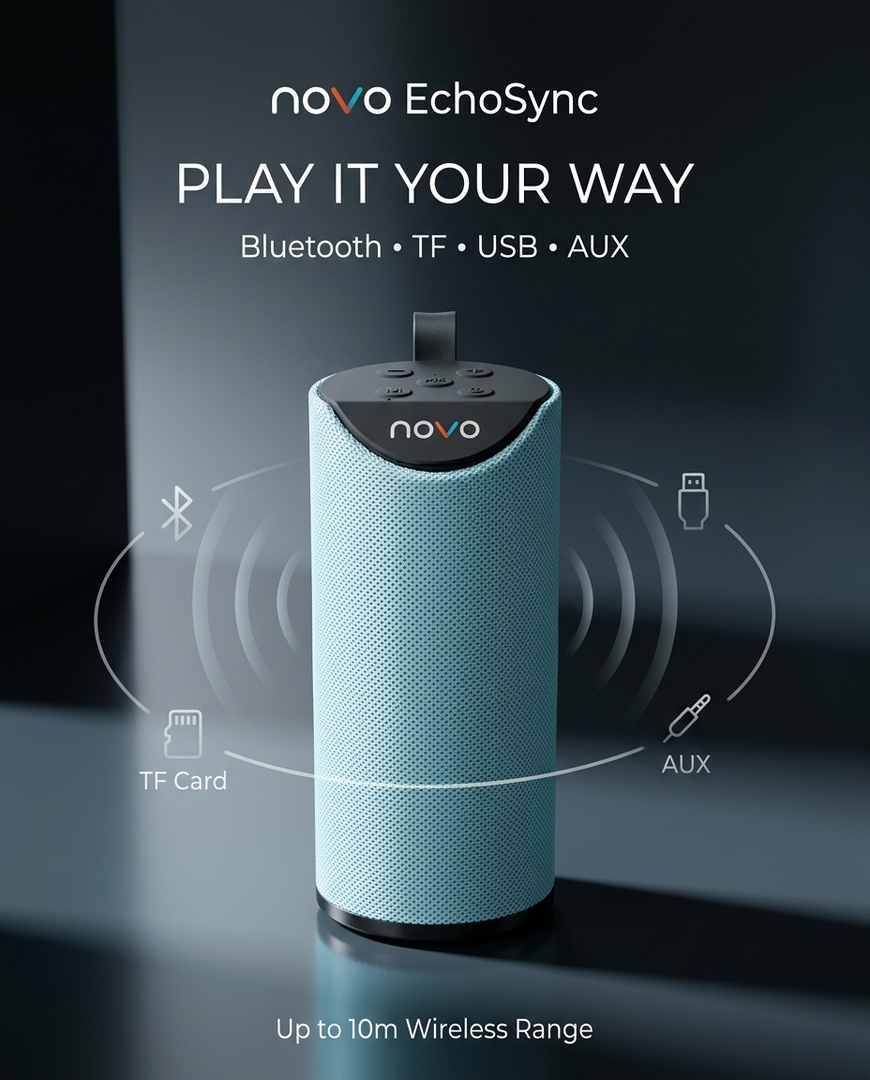 novo EchoSync Bluetooth Speaker