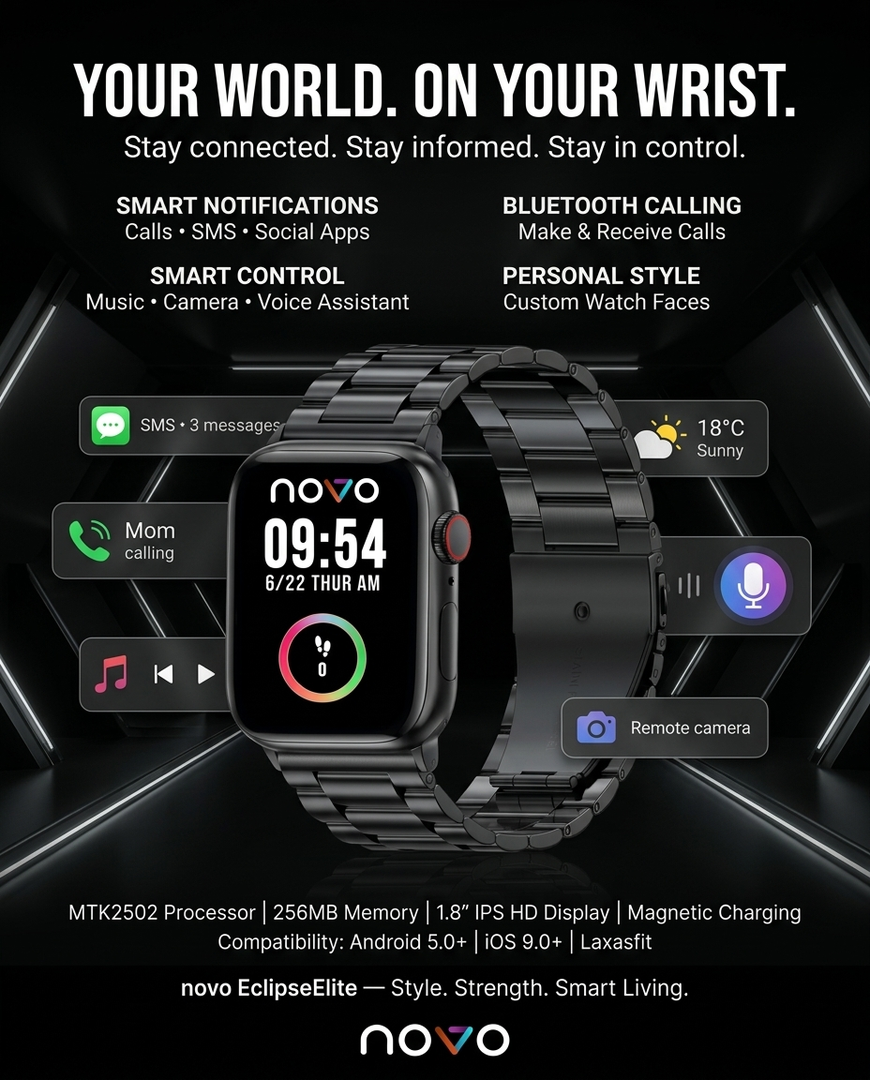 novo EclipseElite Smartwatch