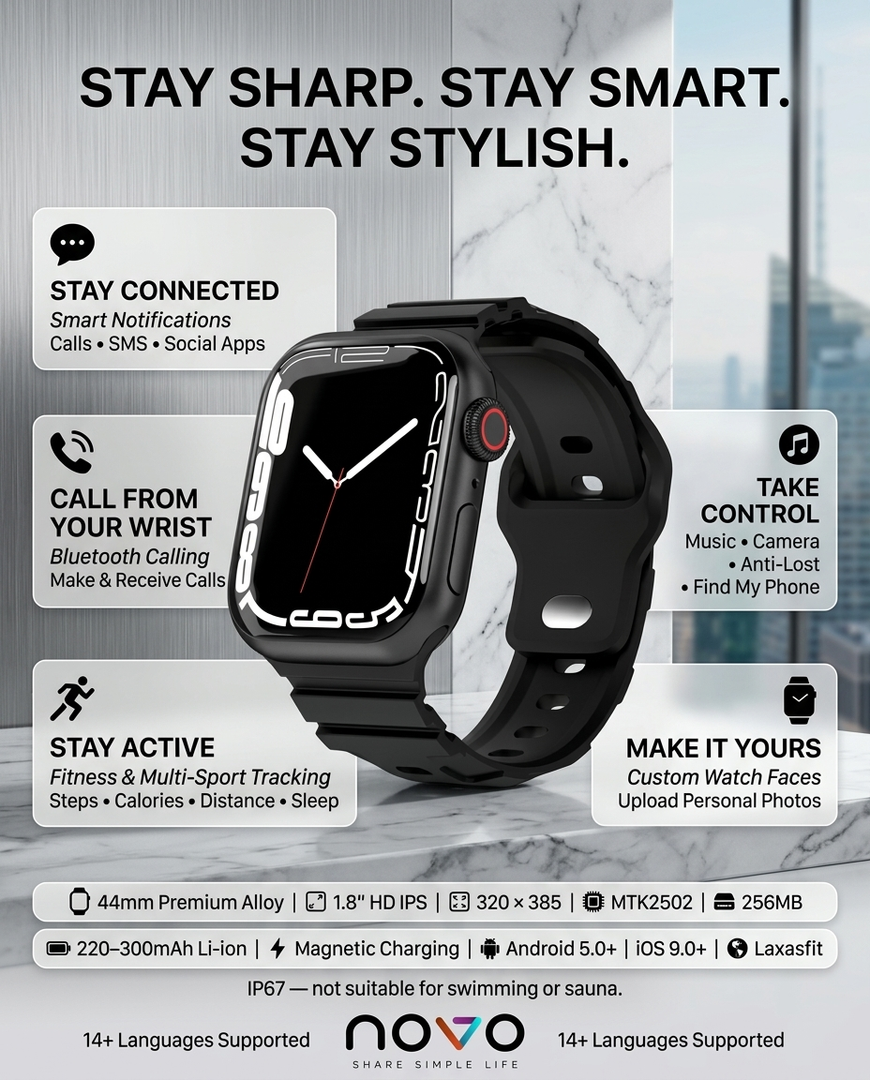 novo Eclipse Smartwatch