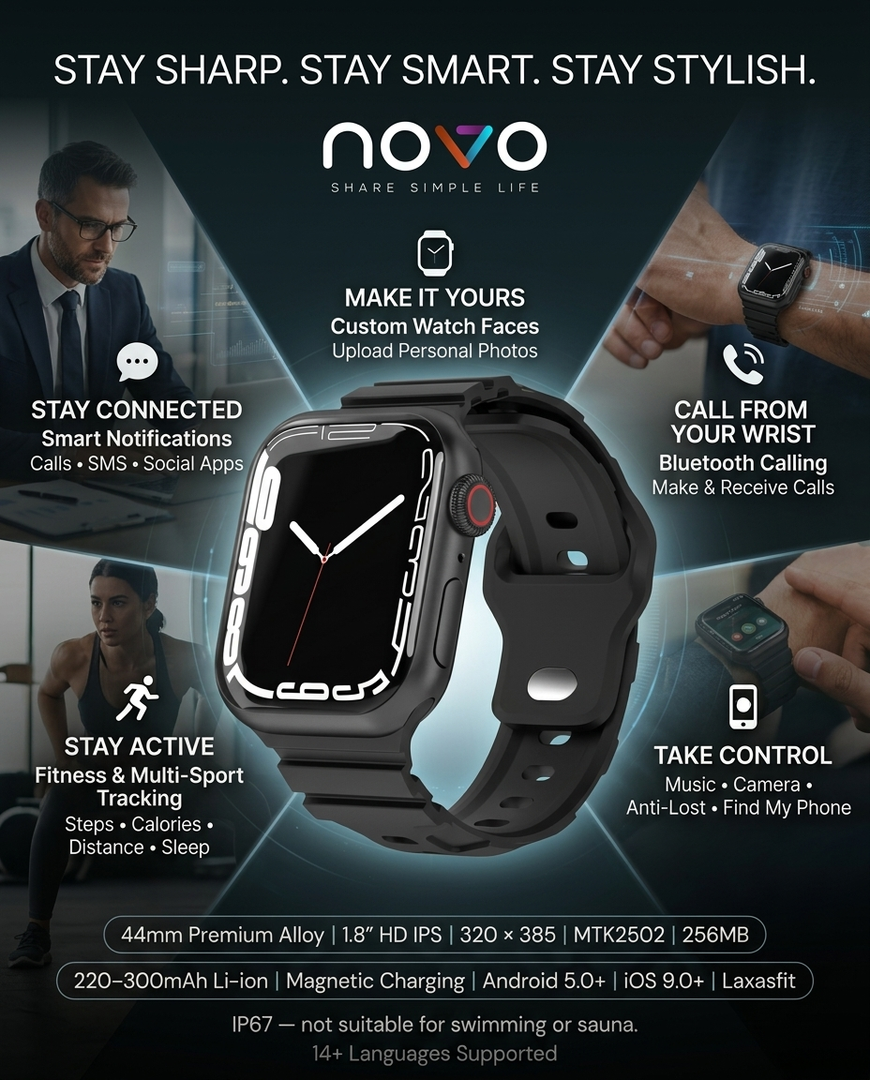 novo Eclipse Smartwatch
