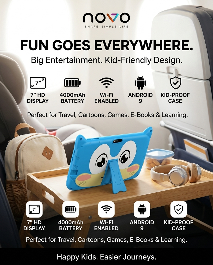 novo FunTab 7” Kids Android Tablet PC