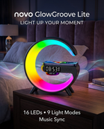 Load image into Gallery viewer, novo GlowGroove Lite Wireless BT Speaker