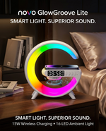 Load image into Gallery viewer, novo GlowGroove Lite Wireless BT Speaker