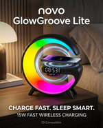 Load image into Gallery viewer, novo GlowGroove Lite Wireless BT Speaker