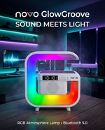 Load image into Gallery viewer, novo GlowGroove Wireless BT Speaker