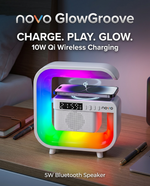 Load image into Gallery viewer, novo GlowGroove Wireless BT Speaker