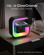 Load image into Gallery viewer, novo GlowGroove Wireless BT Speaker
