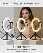 Load image into Gallery viewer, novo LED Ring Light With Tripod Stand