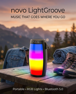 Load image into Gallery viewer, novo LightGroove Bluetooth Speaker