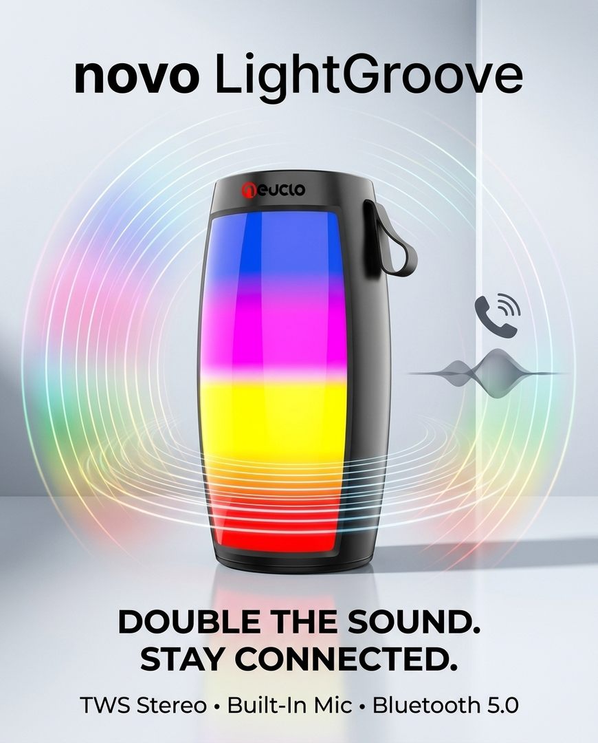 novo LightGroove Bluetooth Speaker