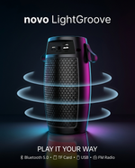 Load image into Gallery viewer, novo LightGroove Bluetooth Speaker