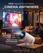 Load image into Gallery viewer, novo Magcube Mini LED Projector (Wi-Fi)