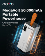 Load image into Gallery viewer, novo MegaVolt 50000mAh 22.5W Power Bank