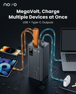 Load image into Gallery viewer, novo MegaVolt 50000mAh 22.5W Power Bank