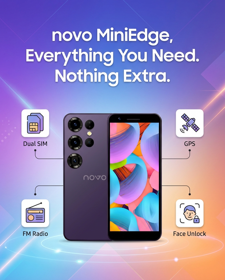 novo MiniEdge Smartphone