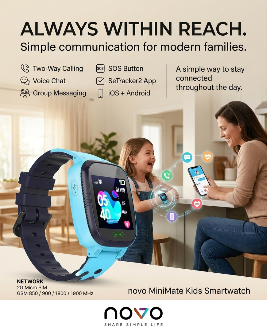 novo Minimate Kids Smartwatch