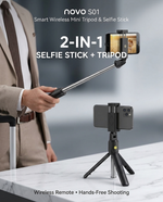 Load image into Gallery viewer, novo S01 Wireless Mini Tripod