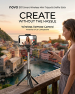 Load image into Gallery viewer, novo S01 Wireless Mini Tripod