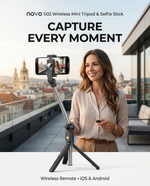 Load image into Gallery viewer, novo S02 Wireless Mini Tripod