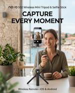 Load image into Gallery viewer, novo S02 Wireless Mini Tripod