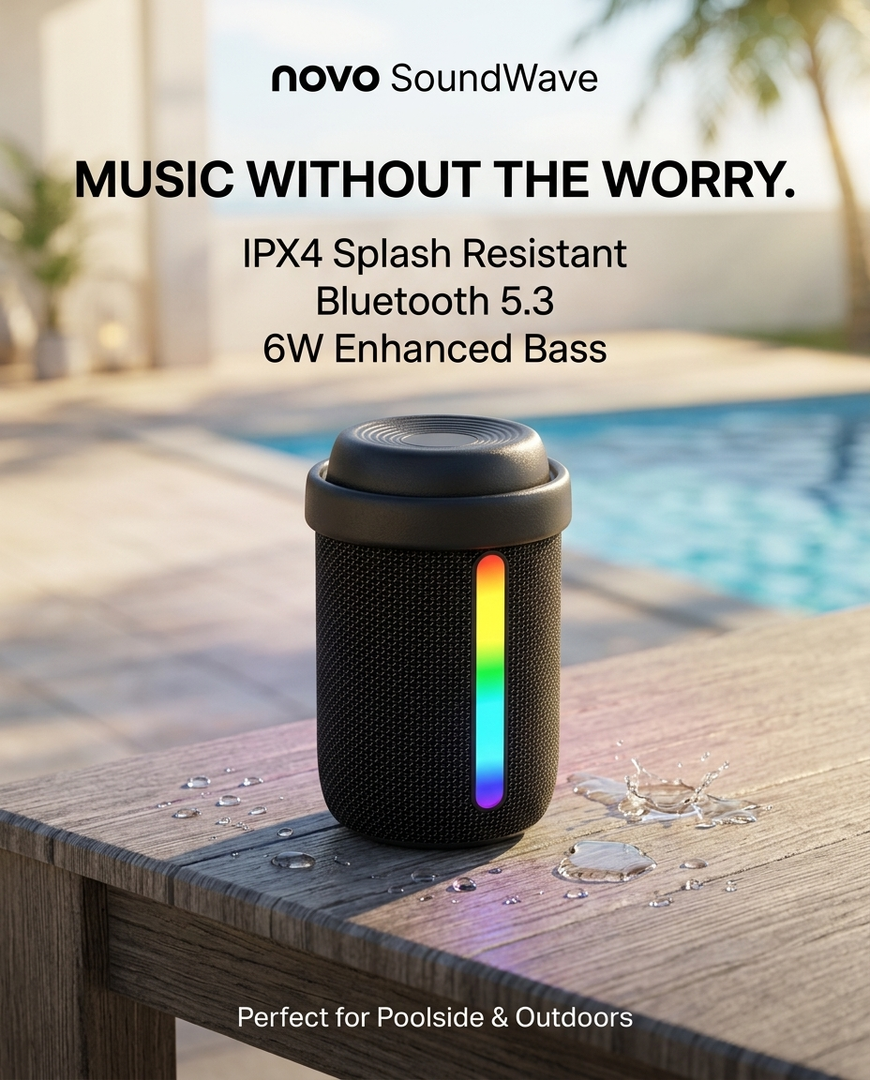 novo SoundWave Bluetooth Speaker