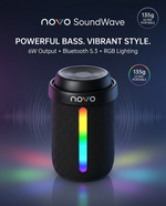 Load image into Gallery viewer, novo SoundWave Bluetooth Speaker