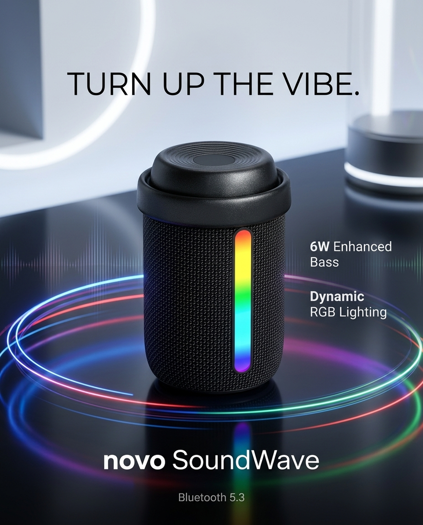 novo SoundWave Bluetooth Speaker