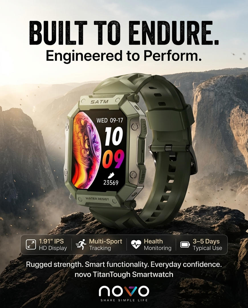 novo TitanTough Smartwatch