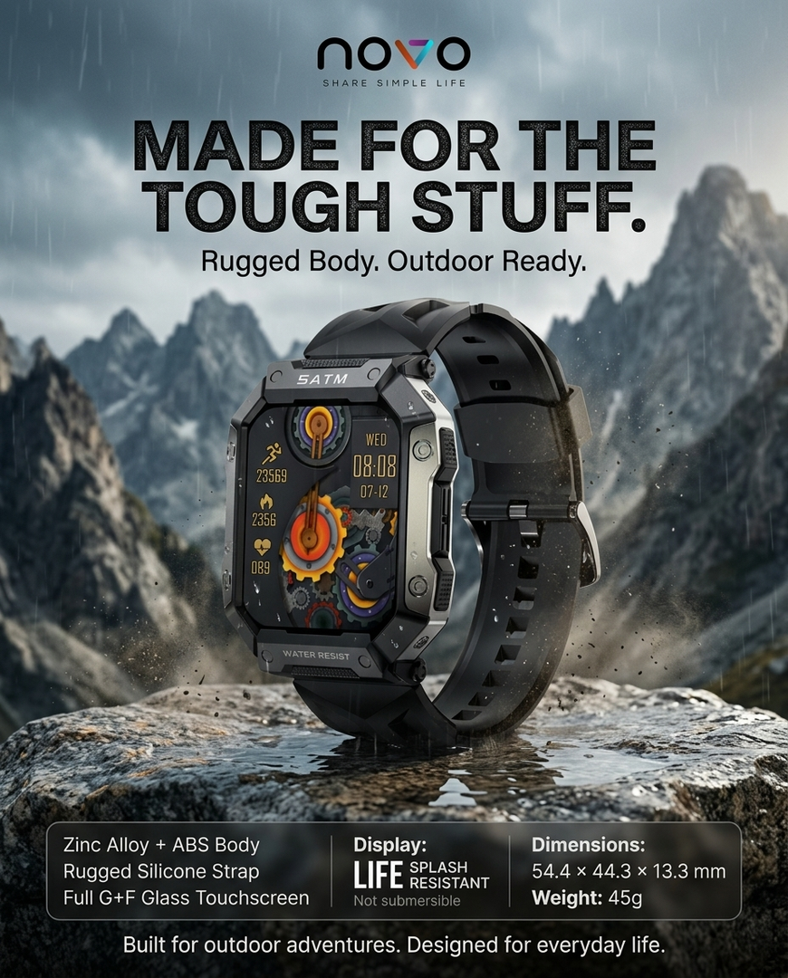 novo TitanTough Smartwatch